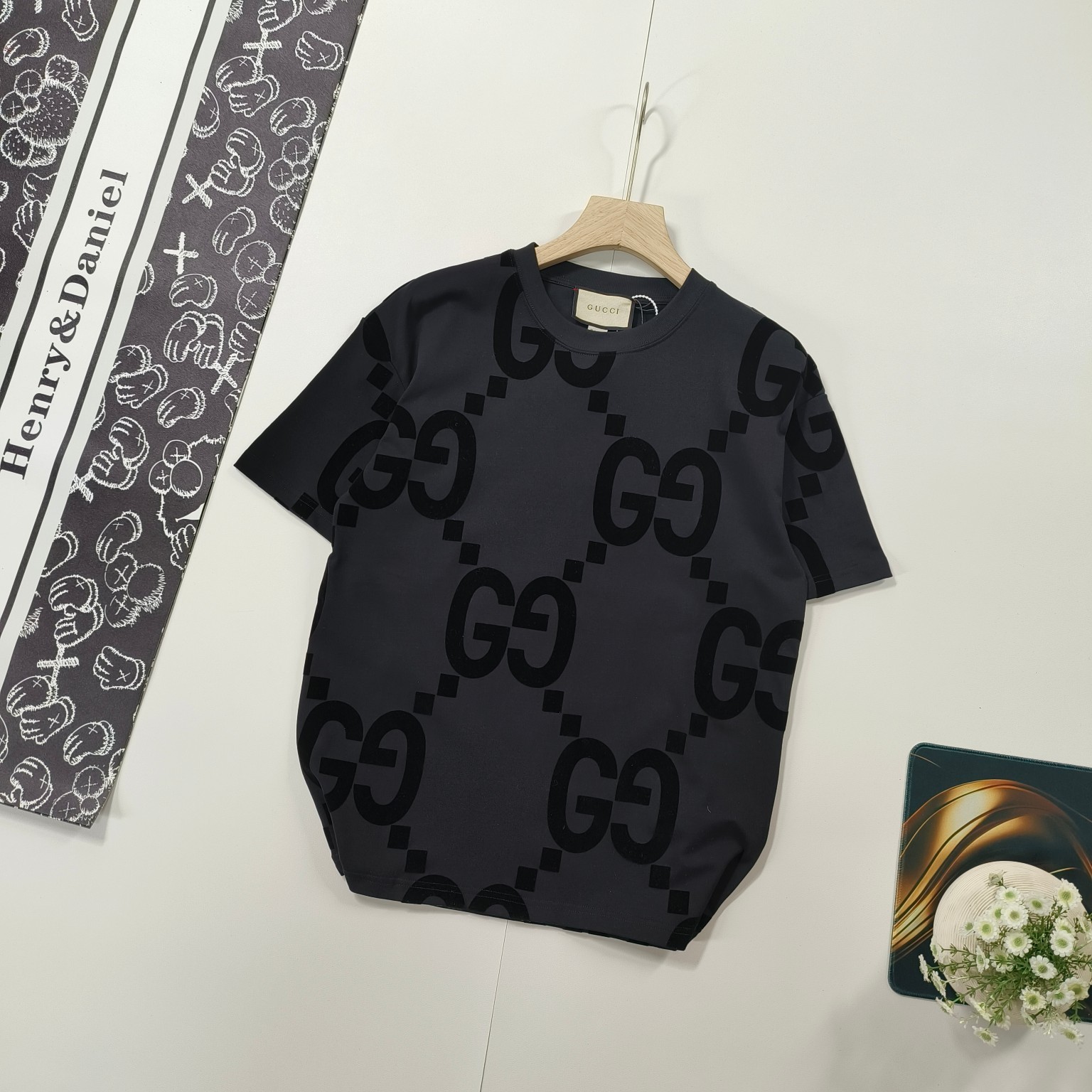 25SS Printed Round Neck Short Sleeve T-Shirt