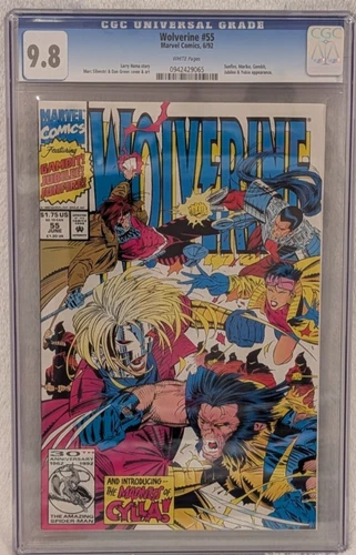 Wolverine #55 CGC Universal Grade 9.8 White Pages