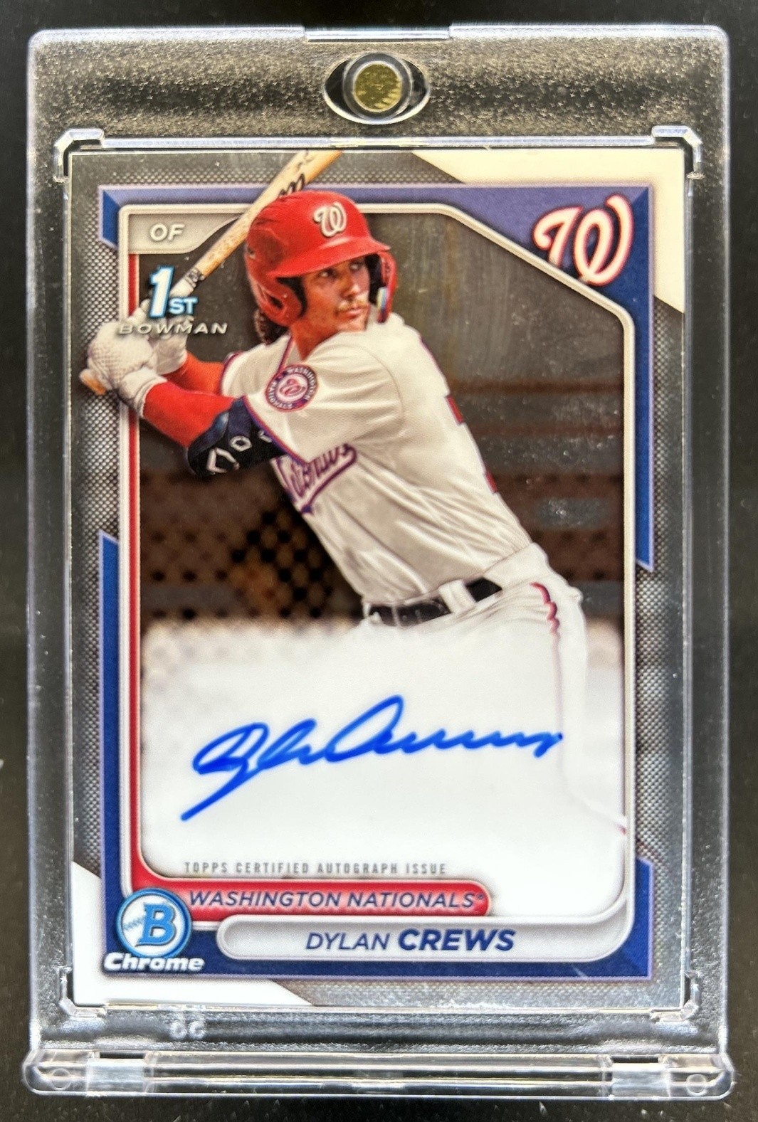 Dylan Crews 2024 Bowman #CPA-DC Chrome Prospect Auto (1st) Price