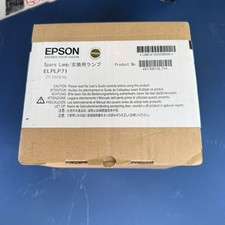 Genuine Epson ELPLP71 Projector Spare Lamp V13H010L71 For PowerLite 485Wi NEW