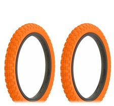 Bike Two Tire 16 x 2.125 Orange/Orange Side Wall HF-143G.