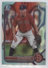 2022 Bowman Draft Chrome Aqua Lava Refractor 6/199 Cutter Coffey #BDC-200 7m3