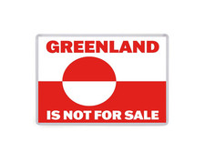 Greenland is Not for Sale - Large Fridge Magnet