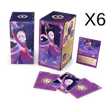 Disney Lorcana: Fabled Gift Set Sealed Case / 6 Boxes  6  Glimmer foil  Elsa