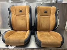 2015-2023 Charger Scat Pack Oem Front Seat Cushions Covers Alcantara