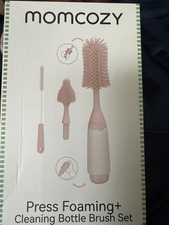 Bottle Brush Set - Baby Bottle Cleaner Kit with Silicone Brush, Nipple Brush,