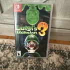 Luigi's Mansion 3 Nintendo Switch Game w/Case No Manual