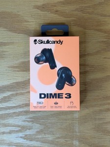 Brand New Skullcandy Dime 3 True Wireless Earbuds - Black - S2DCW-R740 - NEW