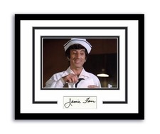 M*A*S*H Jamie Farr Autograph 11x14 Framed Photo Corporal Maxwell Q. Klinger ACOA