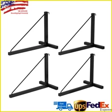 4-Pack Shipping Container Shelving Brackets, 550 Lbs Steel Cargo Shelf Brackets