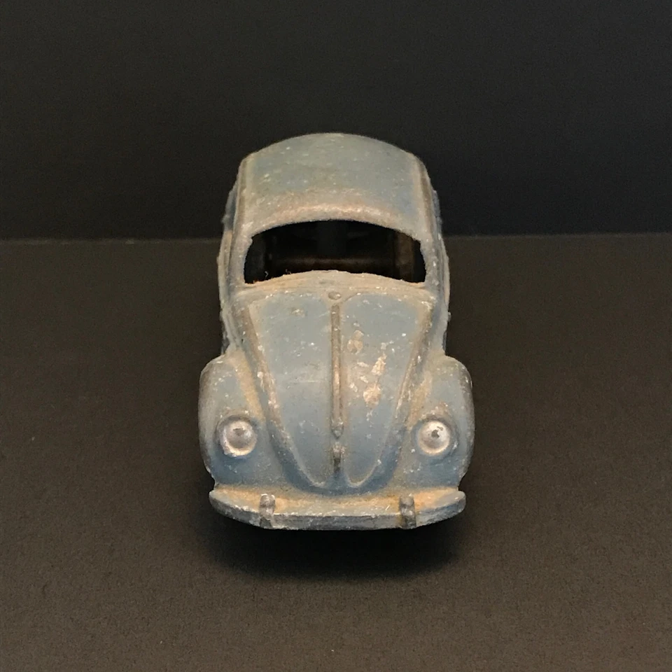VW Bug DINKY TOYS Coche Diecast Refrigerado por Aire 181 NEUMÁTICOS BLANCOS Raro Meccano Inglaterra Foto 2 de 4