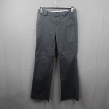 Banana Republic Womens Pants 6 Black Logan Fit Minimalist Clean Girl Preppy Chic