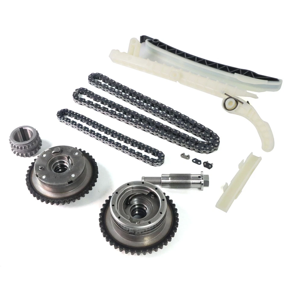 Kit de cadena de distribución par de engranajes VVT para Mercedes Benz CLA250 E250 GLK200 E200 C300 Foto 2 de 4