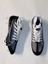 Nike Vapor Edge Elite 360 Men Size 12 Black Dark Smoke Grey DQ3558-001 FB Cleats