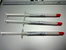 WHITE SILICONE THERMAL GREASE 3 PK