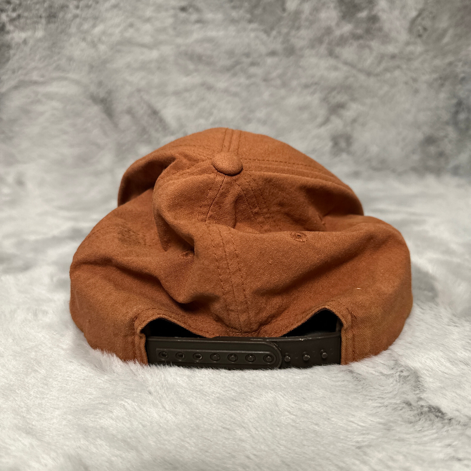 Brixton Company Hat Brown Patch Snapback Canvas A… - image 4