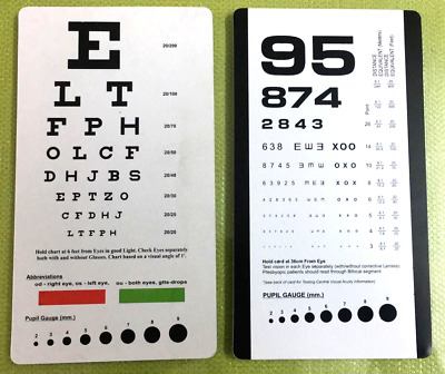 Rosenbaum Pocket Eye Chart