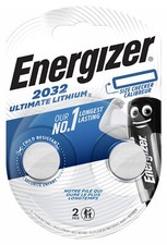 1x2er Blister-Energizer Ultimate Lithium Performance Knopfzelle CR 2032 3V 