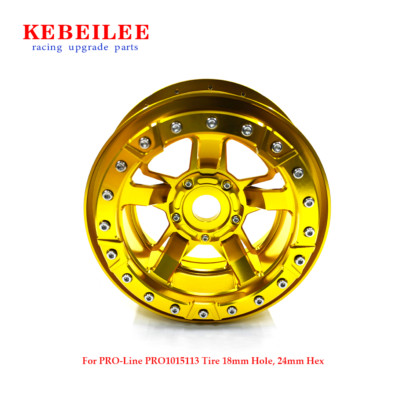 KEBEILEE LOSI DBXL & ARRMA Kraton 8S CNC Alu wheel For PROLine 4.3'' & MX43 tire
