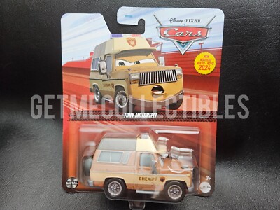 DISNEY PIXAR CARS TONY MOTORFELT SHERIFF 2024 SAVE 6% GMC | eBay
