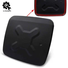 Black Fuel Filler Door Gas Tank Cap Cover Trim for Jeep Renegade 2015-2018