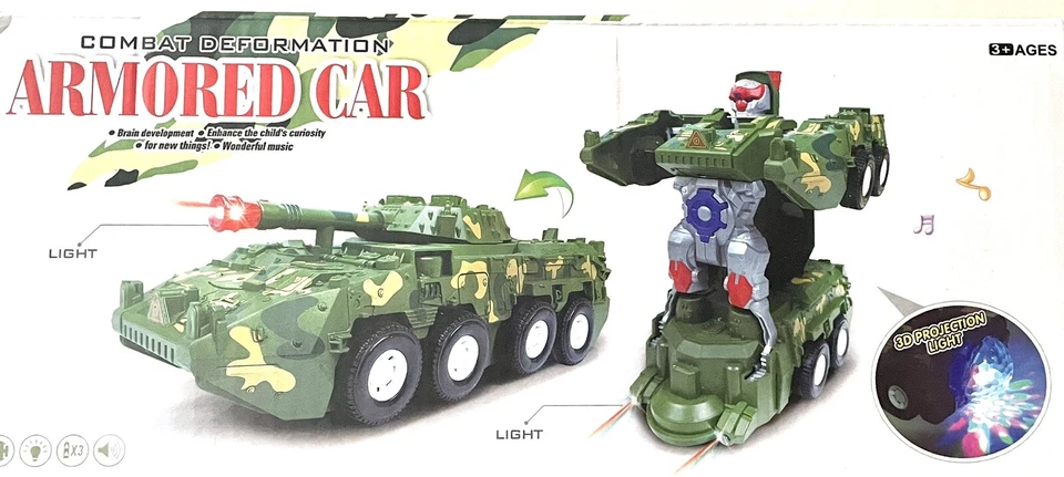 Transform Tank Blinded Car Tra Foto 2 de 4