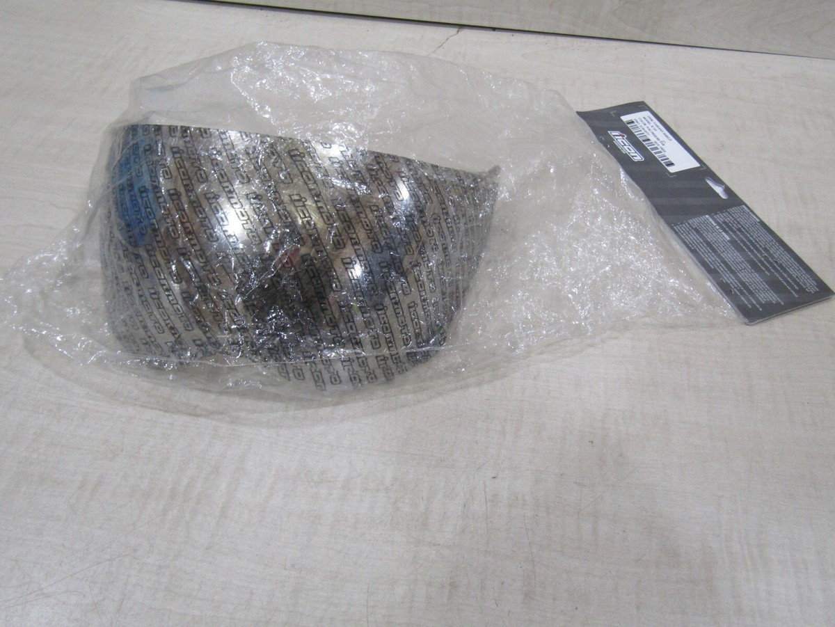 Icon Variant Helmet Shield RST Silver Ship GSXR CBR R6 ZX R1 for