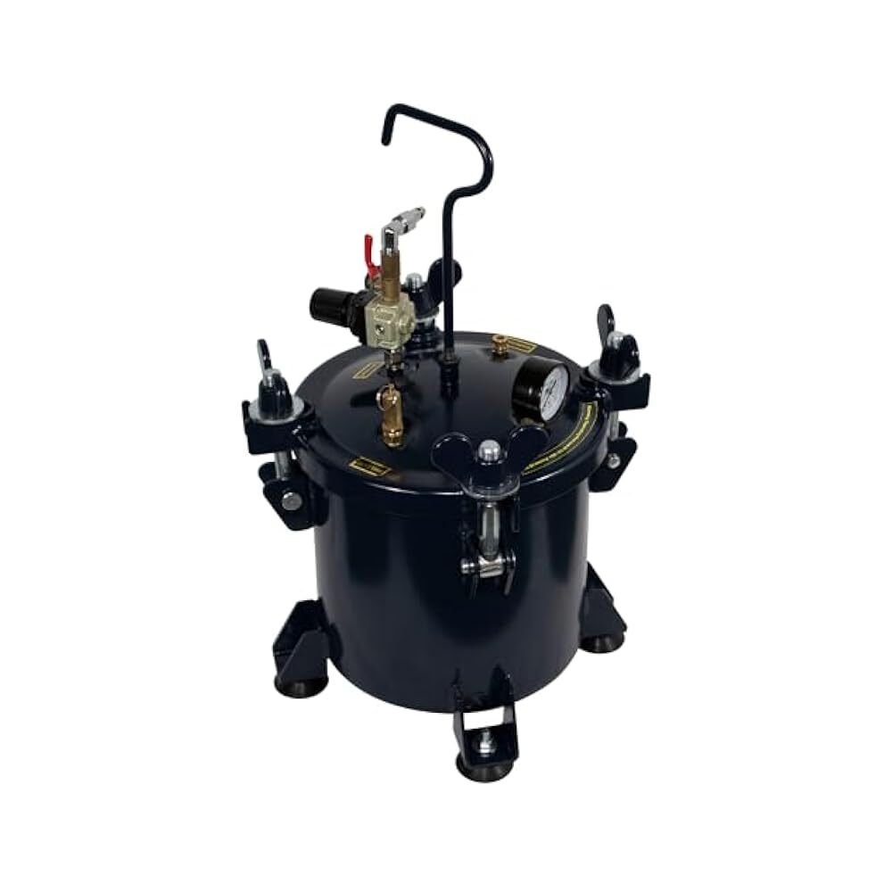 2.5 Gallon Portable High-Performance Resin Casting Pressure Pot