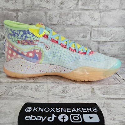 Nike Zoom KD 12 Peach Jam 2019 Teal Tint Basketball CK1195 300