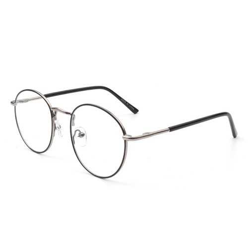 Anti Glare Blue Light Blocking Filter Computer Glasses Retro Metal Round Style - 第 2/20 張圖片