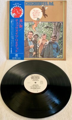 CHECKMATES, LTD. ''LOVE IS ALL WE HAVE TO GIVE'' ULTRA-RARE 1975 JAPANESE WLP OBI!
