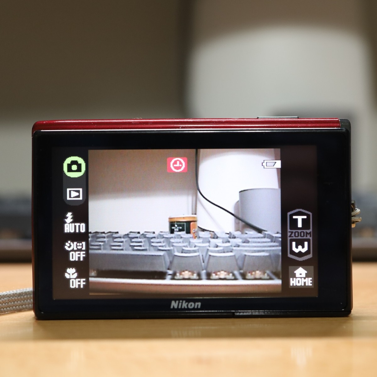 Nikon COOLPIX S60 10.0MP Digital Camera - Crimson red for sale