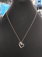 Diamond Heart Pendant Necklace 1/2 ct. t.w. in 10k Gold MSRP 1199.