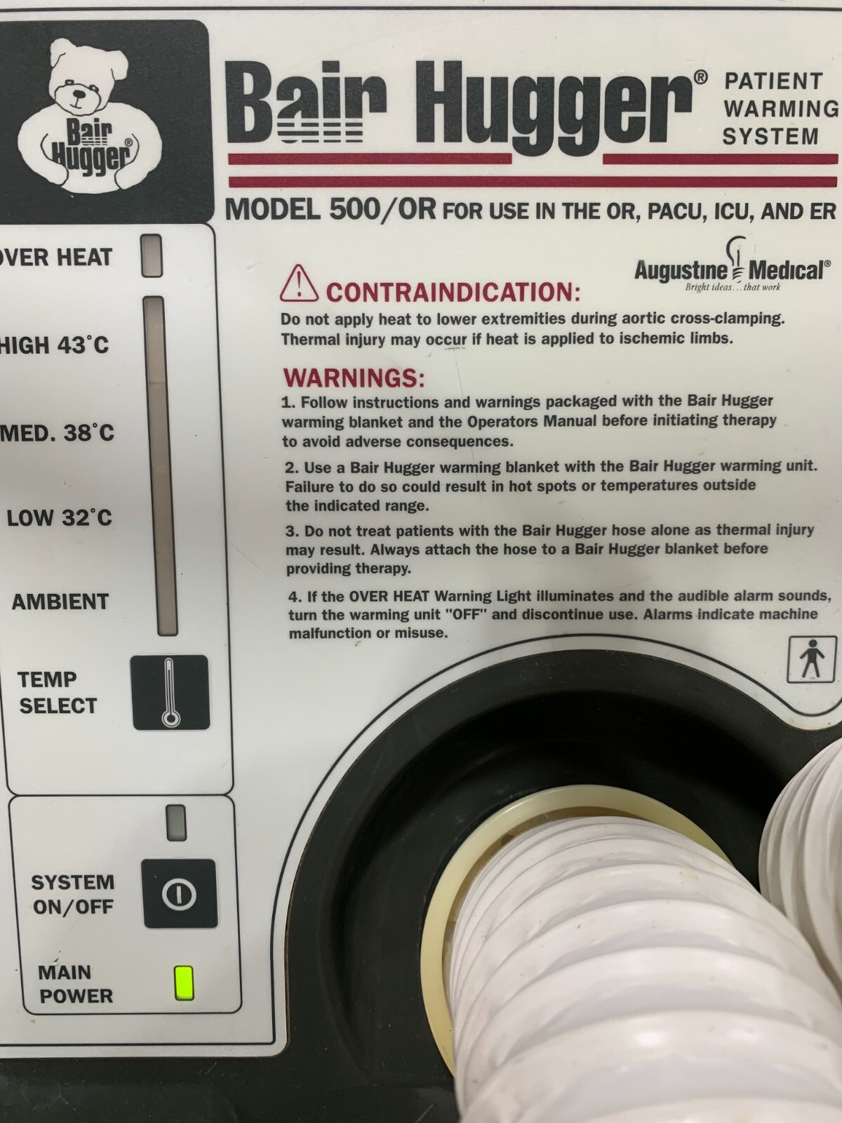 Bair Hugger 500/OR Patient Warming System eBay