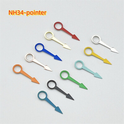 GMT Watch Hands Watch Accessories for NH34 Movement