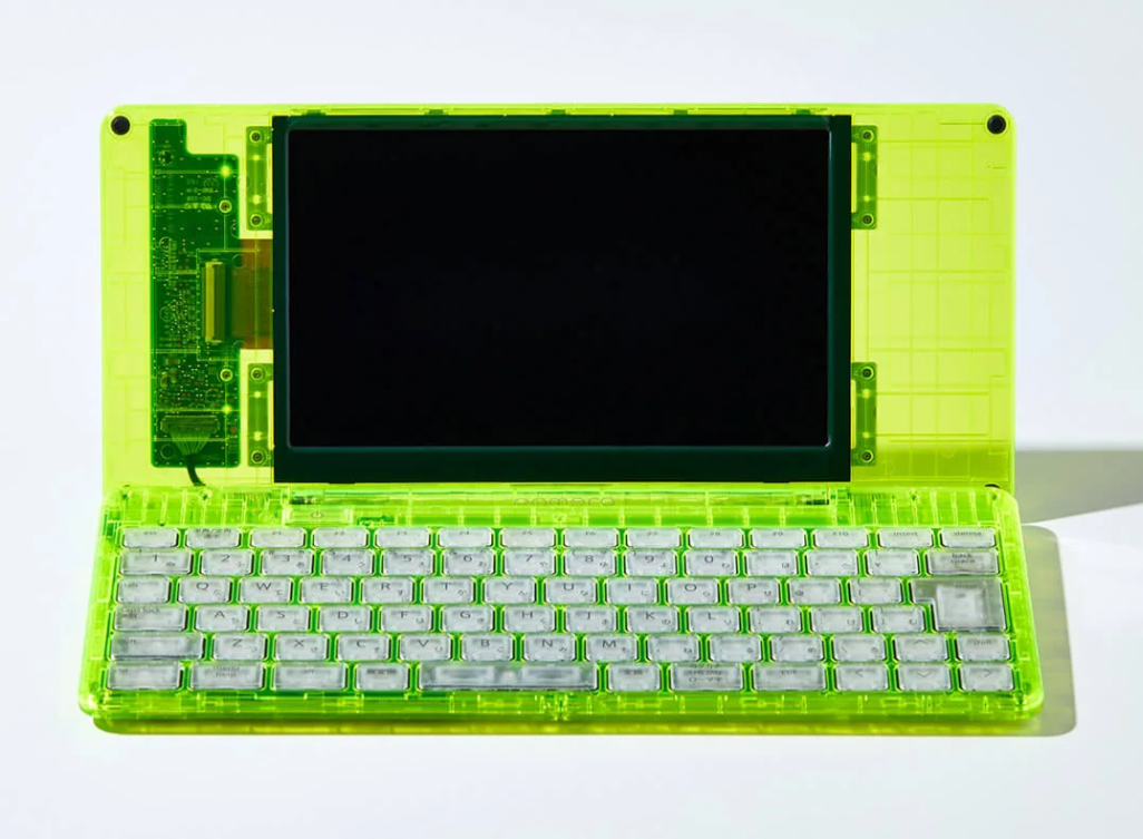 キングジム ポメラ DM250XY Crystal Neon Yellow 限定】デジタルメモ「ポメラ」DM250XY Crystal Neon Yellow