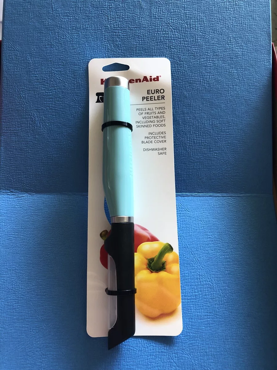 Genuine KitchenAid Euro Peeler Vegetable Peeler (Aqua Sky) - NEW