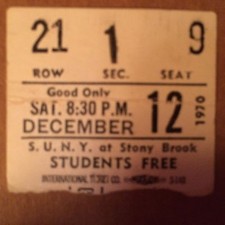 miles davis leon thomas Sat. dec 12 1970 stony brook gym LI NY 8:30pm