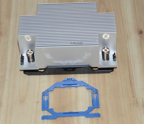 New HP DL380G9 DL380p DL388G9 Heatsink w/ clip 747608-001 777290-001 SameDayShip - Picture 2 of 5