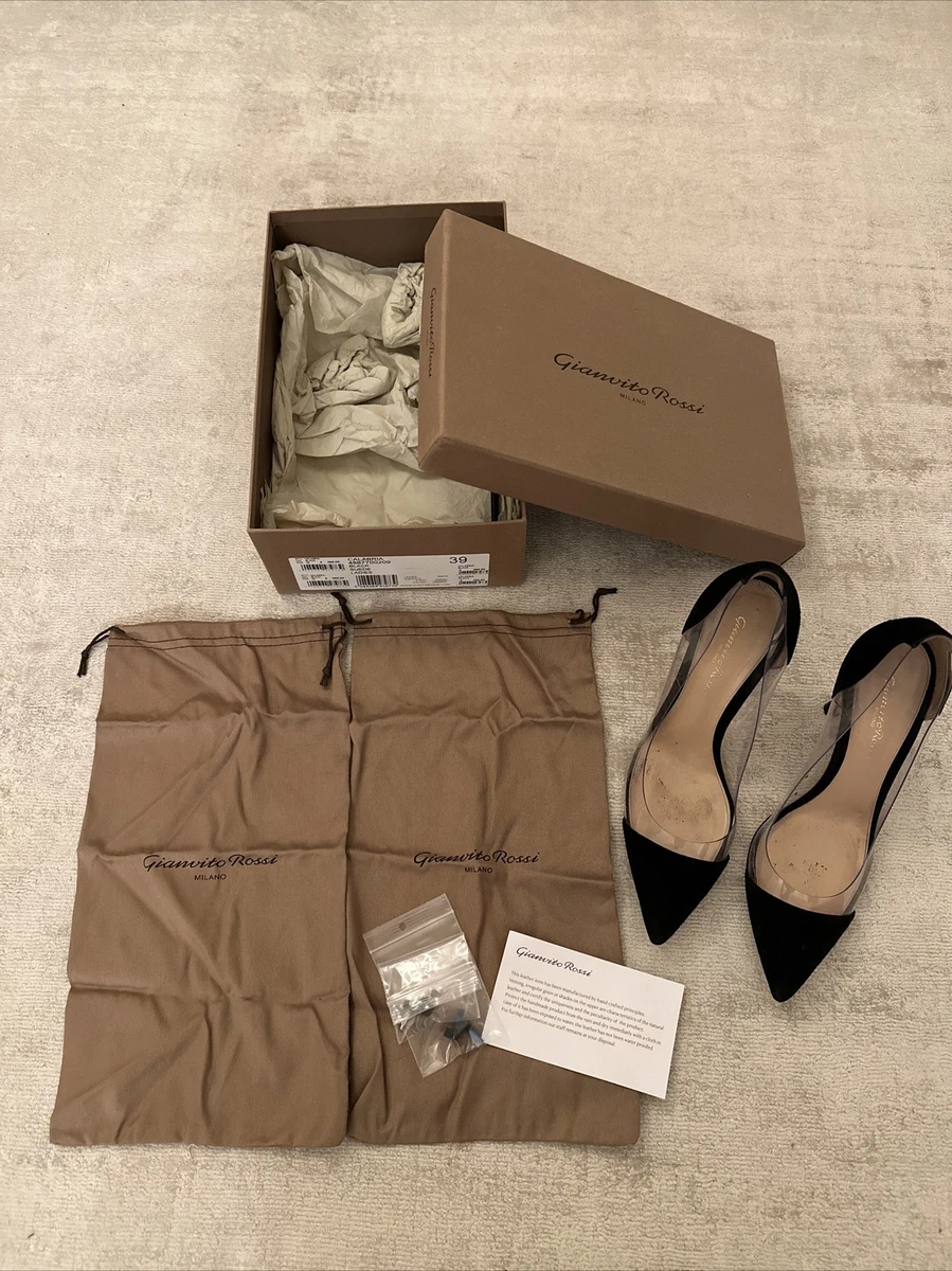 Gianvito rossi hotsell plexi pumps sizing