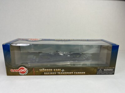 【CAN.DO 1/144 MORSER KARL】RAILWAY T C Can Do Giant Armor 20139 1 144 Morser Karl Railway Carrier for
