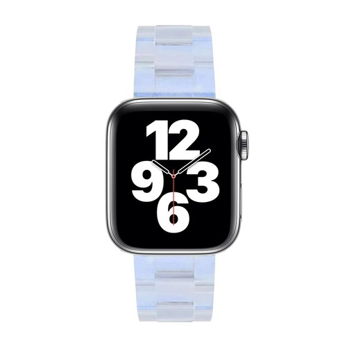 Correas de correa de reloj de pulsera de resina para Apple Watch 7 6 5 4 3 2 1 38/40/42/44/41/45 mm - Imagen 37 de 72