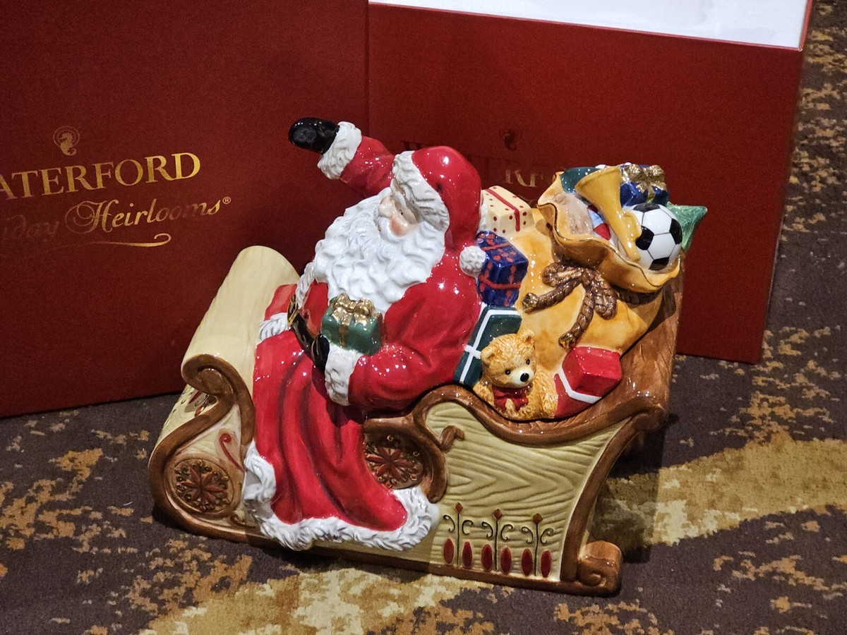  Holiday Heirlooms Santa(新品未使用) Waterford Holiday Heirlooms 
