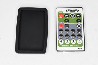 bazooka sound bar remote