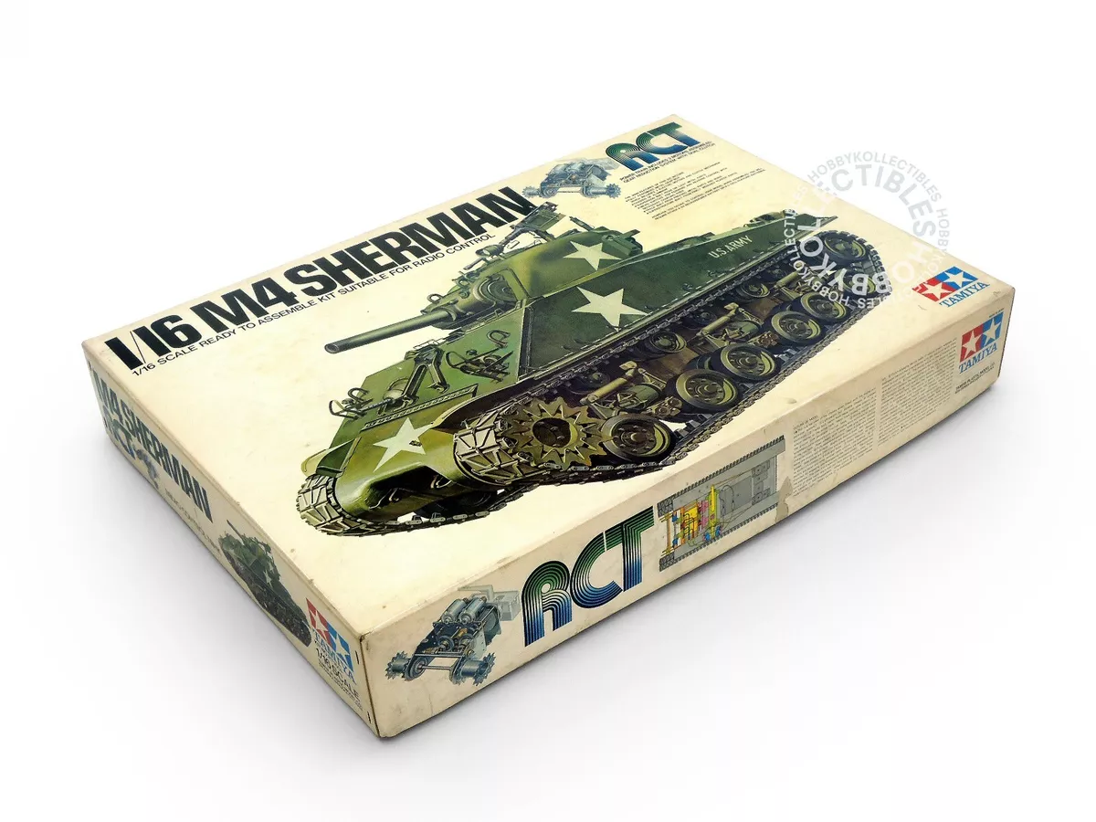 タミヤ1/16スケールM4シャーマン-