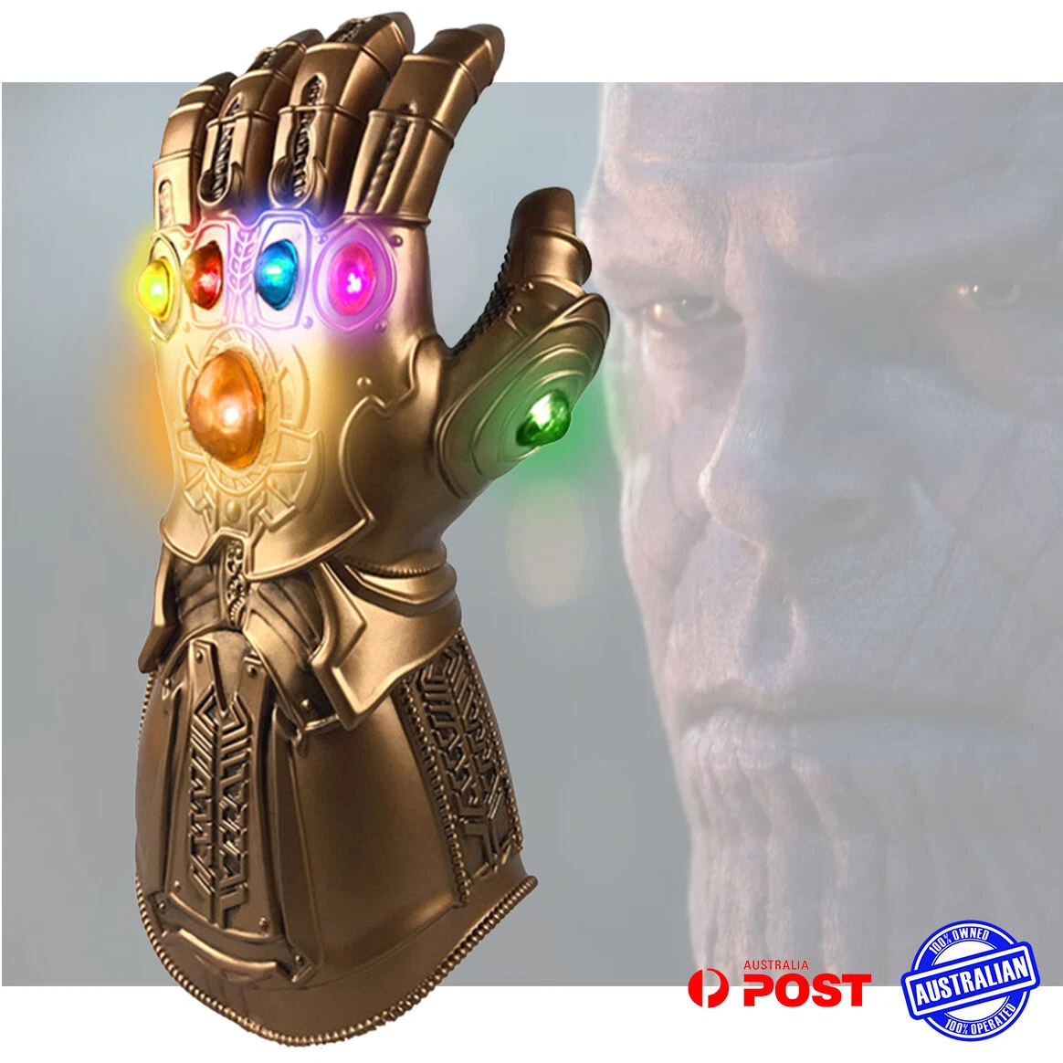 Gant Thanos Infinite Glove Marvel Périphérique Nouveau Rôle de Jeu d'Or