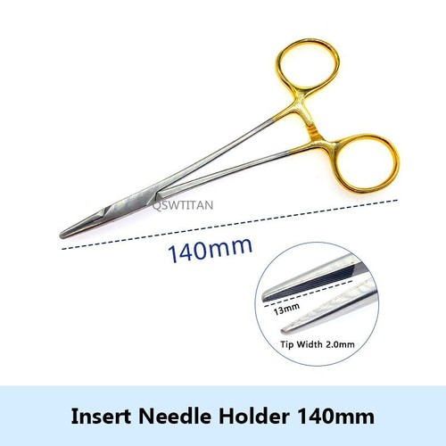 Insert Stainless Steel Multifunctional Needle Holder Surgical Tools Instruments - Picture 15 of 18