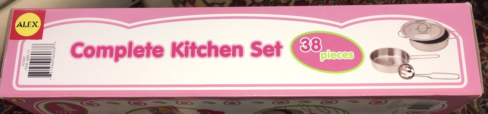 &nbsp;New 38-Piece Complete Kitchen  w Porcelain Tea Set, COOKWARE,BAKE WARE,COMPLETE