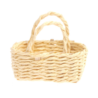 1/12 Dollhouse Miniature Rattan Weave Vegetable Food Storage BasketAPUK KbJt1