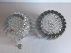 Clear Glass Sugar Bowl & Creamer — photo 7